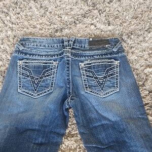Vigoss Classic Blue Jeans with Stitch Detail